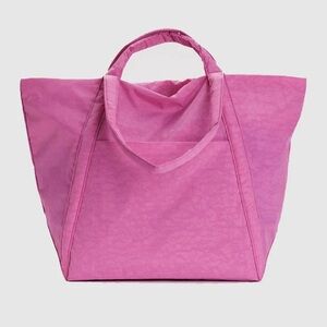 BAGGU Travel Cloud Bag in Extra Pink